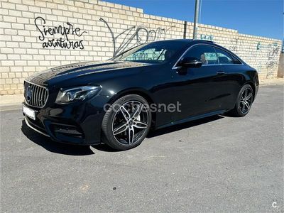 Usado Mercedes E220 194 CV (142 kW) 2018 Negro Coupe