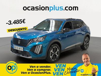 Usado Peugeot 2008 Allure 100 CV (73 kW) 2025 Azul SUV