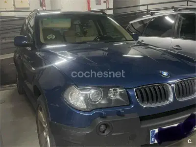 Usado BMW X3 150 CV (110 kW) 2006 Azul SUV