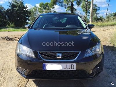 Negro Usado 2015 Seat Leon CONNECT Berlina | 11.000 € (Precio justo)