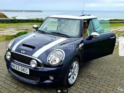Usado Mini Cooper S 175 CV (128 kW) 2008 Azul Utilitario
