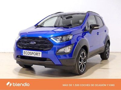 Usado Ford Ecosport Active 125 CV (91 kW) 2021 Azul SUV