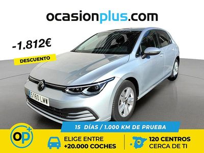 Usado VW Golf VIII Life 150 CV (110 kW) 2021 Gris Berlina
