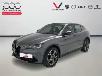 Usado Alfa Romeo Stelvio Sprint 160 CV (117 kW) 2023 Gris SUV