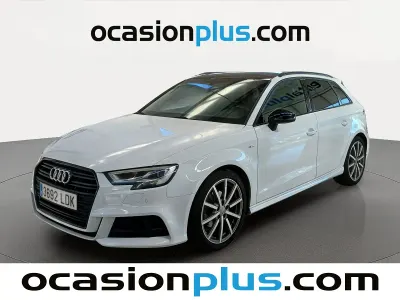 Usado Audi A3 Sportback S-Line 150 CV (110 kW) 2019 Blanco Utilitario