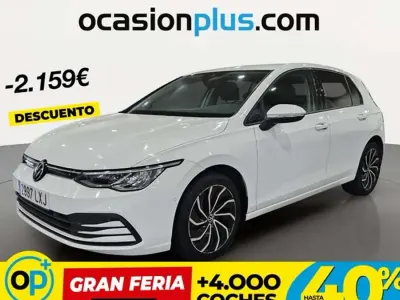 Usado VW Golf VIII Life 131 CV (96 kW) 2022 Blanco Utilitario
