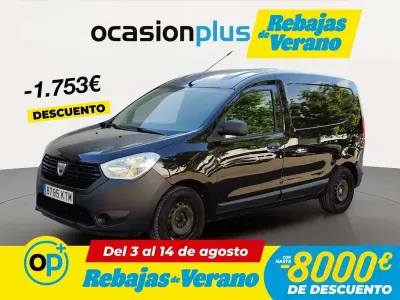 Usado Dacia Dokker Essentiel 102 CV (75 kW) 2019 Negro Monovolumen