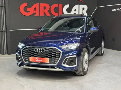 Usado Audi Q5 Sportback S-Line 204 CV (150 kW) 2021 Azul SUV