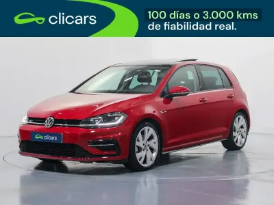 Usado VW Golf VII Sport 150 CV (110 kW) 2018 Rojo Berlina
