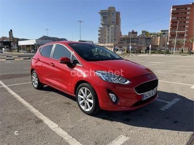 Rojo Usado 2018 Ford Fiesta Trend Berlina | 10.900 € (Precio justo)