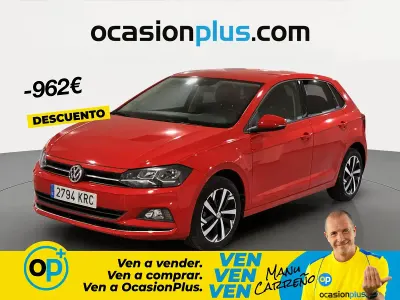 Usado VW Polo Sportline 95 CV (69 kW) 2018 Rojo Utilitario