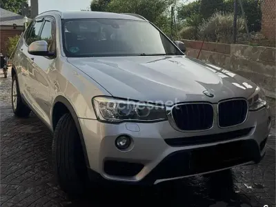 Usado BMW X3 190 CV (139 kW) 2017 Gris / plata SUV