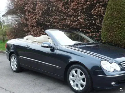 Occasion Mercedes CLK200 Avantgarde 163 PK (119 kW) 2006 Zwart Cabriolet