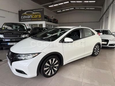 Usado Honda Civic Sport 120 CV (88 kW) 2014 Blanco Berlina