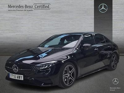 Usado Mercedes A200 AMG line 150 CV (110 kW) 2024 Negro Berlina