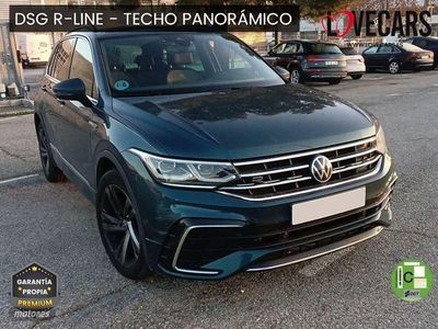 Azul Usado 2022 VW Tiguan R-line SUV | 31.500 € (Un poco caro)