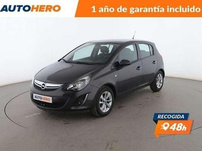 Usado Opel Corsa Selective 75 CV (55 kW) 2014 Gris Utilitario