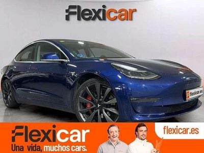 Usado Tesla Model 3 RWD 225 kW (306 CV) 2020 Azul Berlina