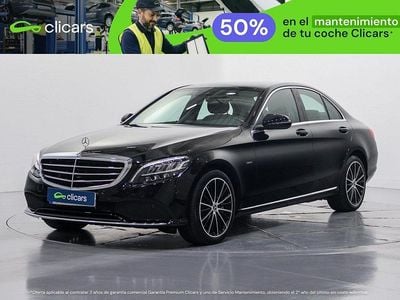 Usado Mercedes C300e 320 CV (235 kW) 2021 Negro Berlina