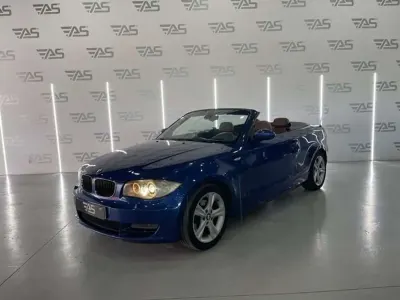 Usado BMW 120 Cabriolet 170 CV (125 kW) 2009 Azul Descapotable