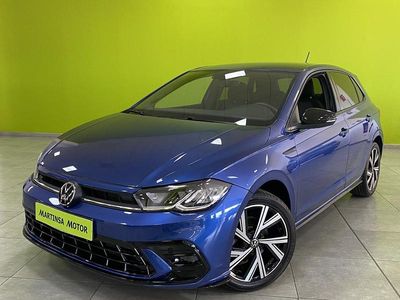 Usado VW Polo R-line 110 CV (80 kW) 2023 Azul Utilitario