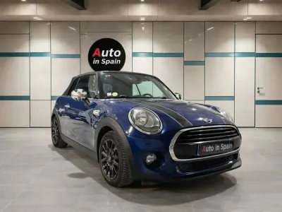 Usado Mini Cooper D Cabriolet 116 CV (85 kW) 2016 Azul Descapotable