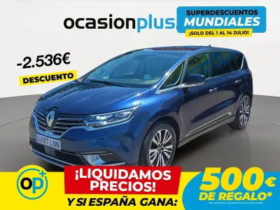Usado Renault Espace Initiale Paris 200 CV (147 kW) 2021 Azul Monovolumen