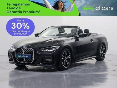 Usado BMW 420 190 CV (139 kW) 2022 Negro Descapotable
