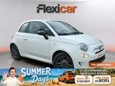 Usado Fiat 500 Club 70 CV (51 kW) 2022 Blanco Berlina
