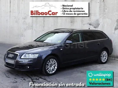 Usado Audi A6 Business 140 CV (102 kW) 2008 Negro Familiar