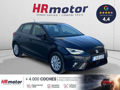 Usado Seat Ibiza Style Plus 110 CV (80 kW) 2022 Negro Berlina