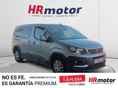 Usado Peugeot Rifter Active 131 CV (96 kW) 2020 Gris Monovolumen