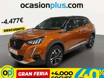 Usado Peugeot 2008 GT 131 CV (96 kW) 2022 Naranja SUV