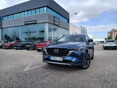 Usado Mazda CX-5 Newground 165 CV (121 kW) 2022 Azul SUV