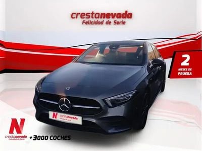 Brugt Mercedes A200 AMG line 150 HK (110 kW) 2021 Grå Sedan