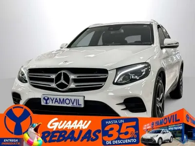 Usado Mercedes GLC220 170 CV (125 kW) 2018 Blanco SUV