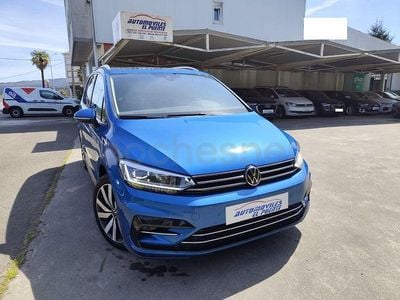Usado VW Touran Sportline 150 CV (110 kW) 2022 Azul Monovolumen