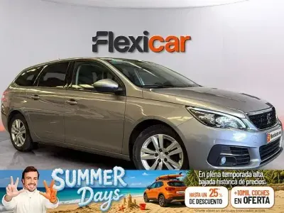 Usado Peugeot 308 SW Access 100 CV (73 kW) 2017 Gris Familiar