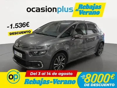 Usado Citroën C4 SpaceTourer Feel 130 CV (95 kW) 2019 Gris / plata Monovolumen