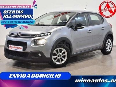 Usado Citroën C3 Feel 110 CV (80 kW) 2019 Gris Utilitario