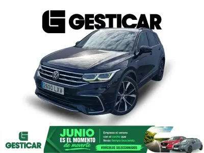 Usado VW Tiguan R-line 150 CV (110 kW) 2022 Negro SUV