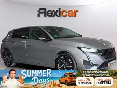 Usado Peugeot 308 Allure 130 CV (95 kW) 2023 Gris / plata Berlina