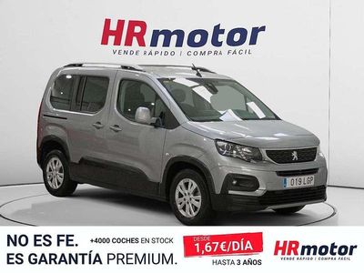 Usado Peugeot Rifter Allure 132 CV (97 kW) 2020 Gris Monovolumen