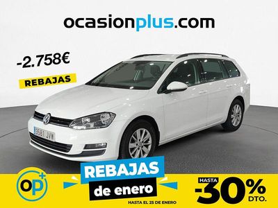 Blanco Usado 2016 VW Golf VII Business Familiar | 14.290 € (Precio justo)