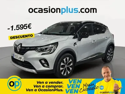 Usado Renault Captur Techno 90 CV (66 kW) 2024 Gris SUV