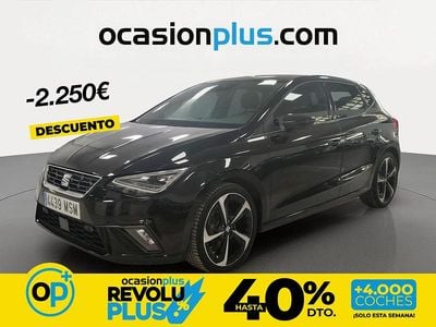 Usado Seat Ibiza FR 150 CV (110 kW) 2024 Negro Berlina