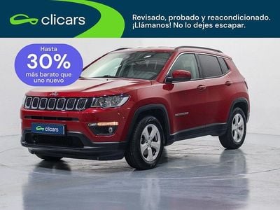 Käytetty Jeep Compass Longitude 140 HP (102 kW) 2019 Punainen Katumaasturi