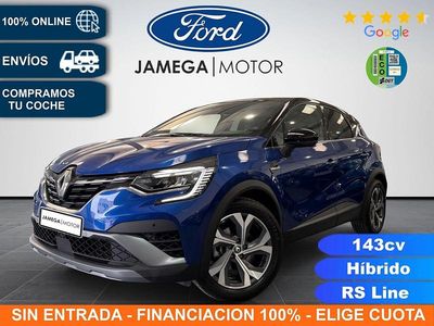 Usado Renault Captur RS Line 160 HP (117 kW) 2021 Azul SUV