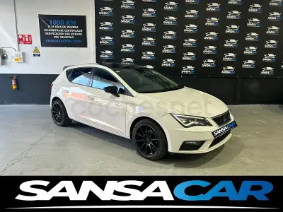 Usado Seat Leon Style 115 CV (84 kW) 2018 Blanco Berlina