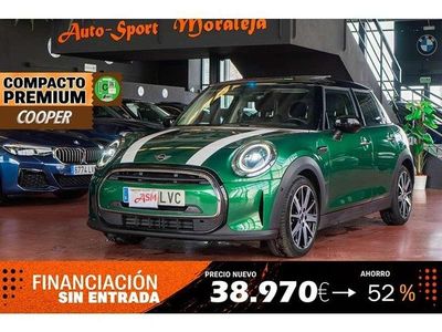 Usado Mini Cooper 136 CV (100 kW) 2021 Verde Utilitario